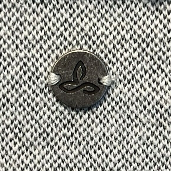 Prana Light‎ Grey Wool Blend Pullover Sweatshirt Size M - Picture 9 of 14